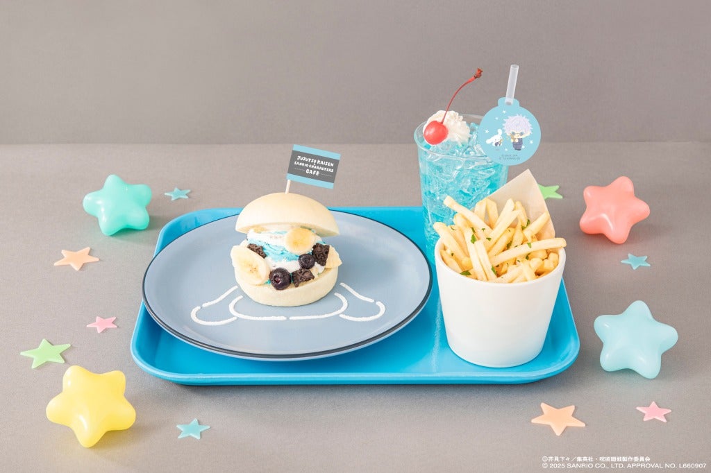 SET MENU税込2,690円(C)芥見下々/集英社・呪術廻戦製作委員会 (C)2025 SANRIO CO., LTD. APPROVAL NO. L660907